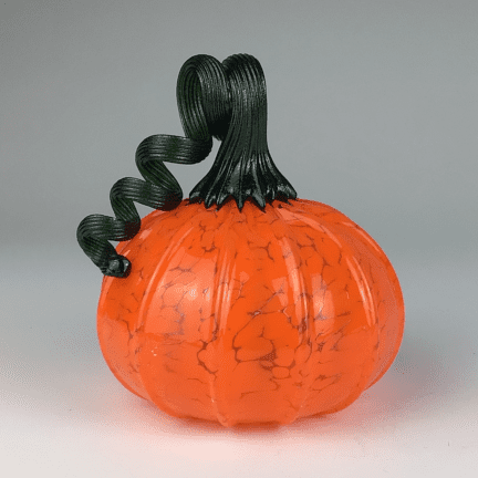 Alternative view of Glass Pumpkin