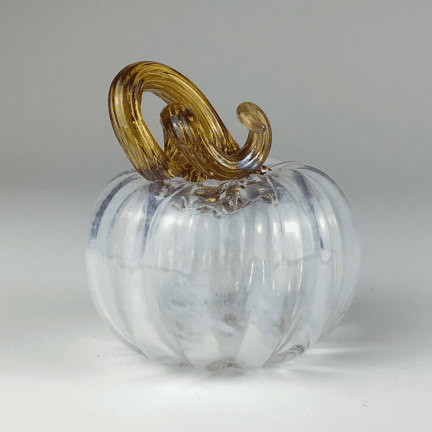 Small Glass Pumpkin