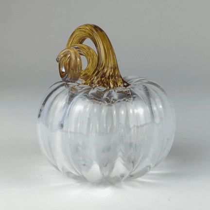 Alternative view of Small Glass Pumpkin