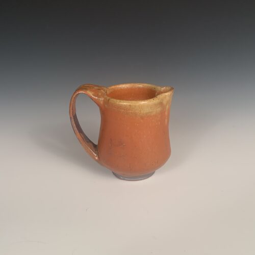 Mini Creamer with Rust Glaze