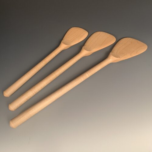 Set of 3 Maple Spatulas
