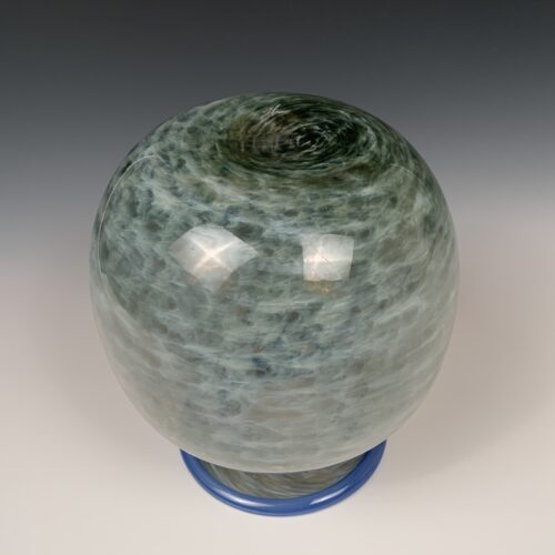 Cloudy Sky Glass Vase - Image 5