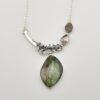 Chrysoprase and Quartz Necklace