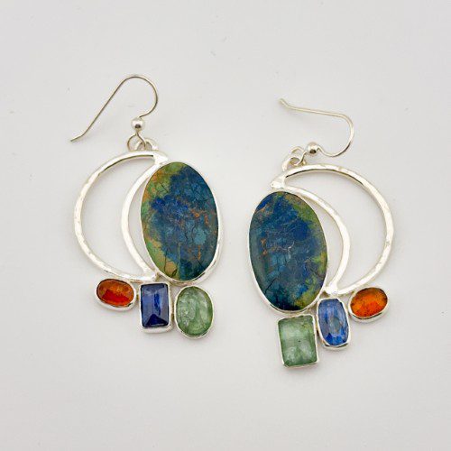 Open Moon Earrings