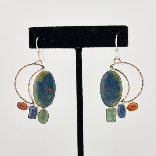 Alternative view of Open Moon Earrings