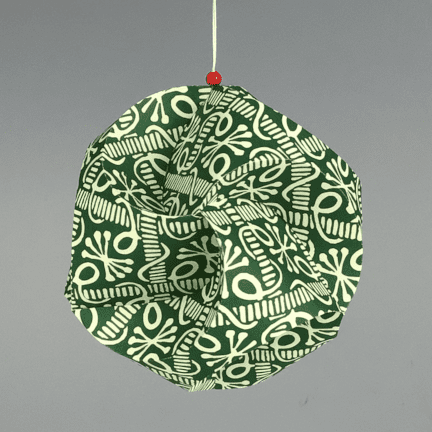 Triskele Orb Paper Ornament