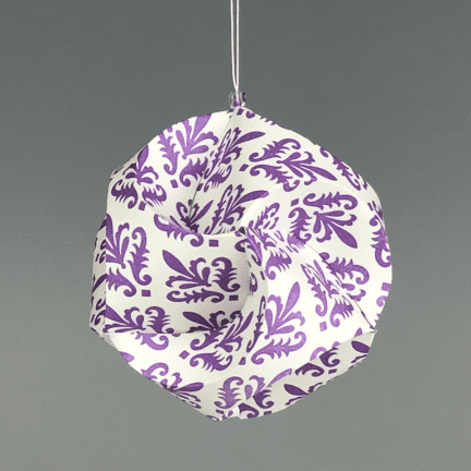 Triskele Orb Paper Ornament