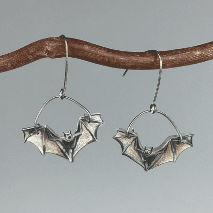 Bat Earrings