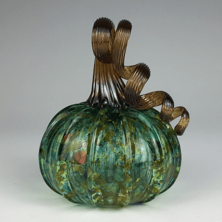 Alternative view of Glass Pumpkin