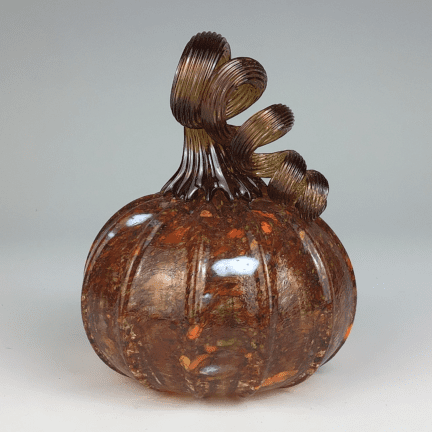 Alternative view of Glass Pumpkin