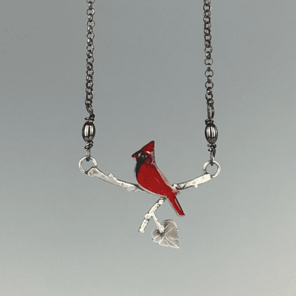 Cardinal Necklace