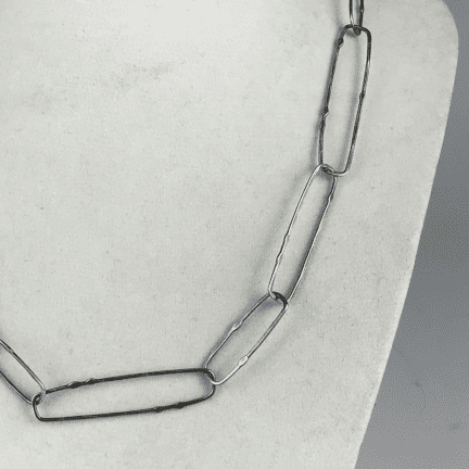 Alternative view of Hand-Forged Necklace