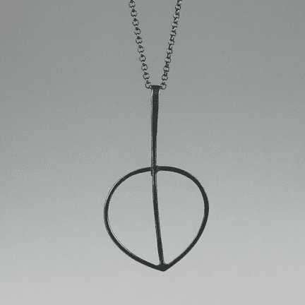 Cottonwood Leaf Necklace