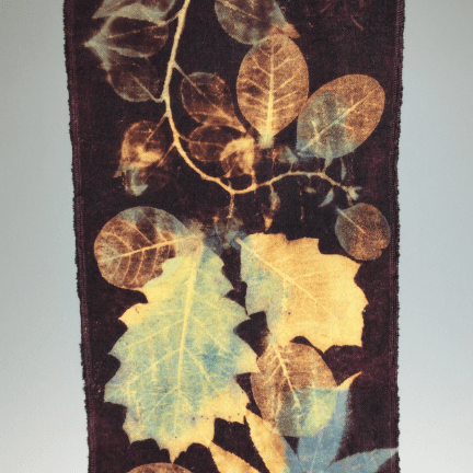 Alternative view of Botanical Wool Scarf