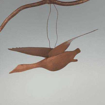 Loon Copper Ornament