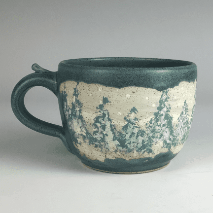 Winter Pines Soup Mug