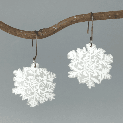 Snowflake Earrings
