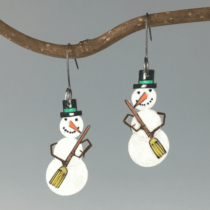 Snowmen Earrings