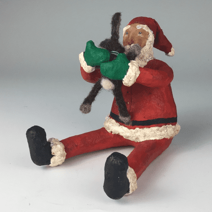 Paper Mache Santa