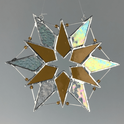Small Stained Glass Starburst
