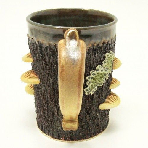 Mushroom & Lichen Mug - Image 3