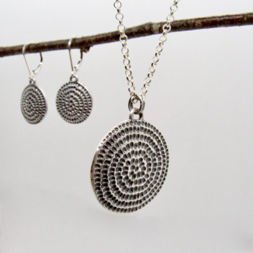 Spiral Disc Pendant - Image 2