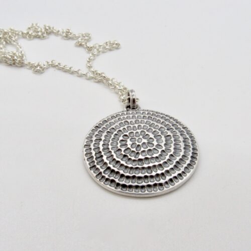 Spiral Disc Pendant