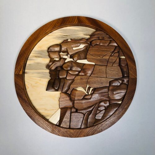 Old Man Of The Mountain Intarsia
