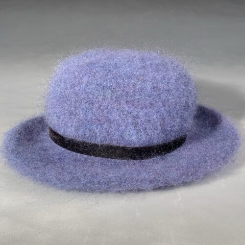 Periwinkle Felted Hat - Image 3