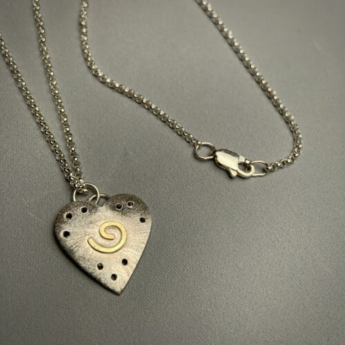 Sterling Heart Pendant - Image 5