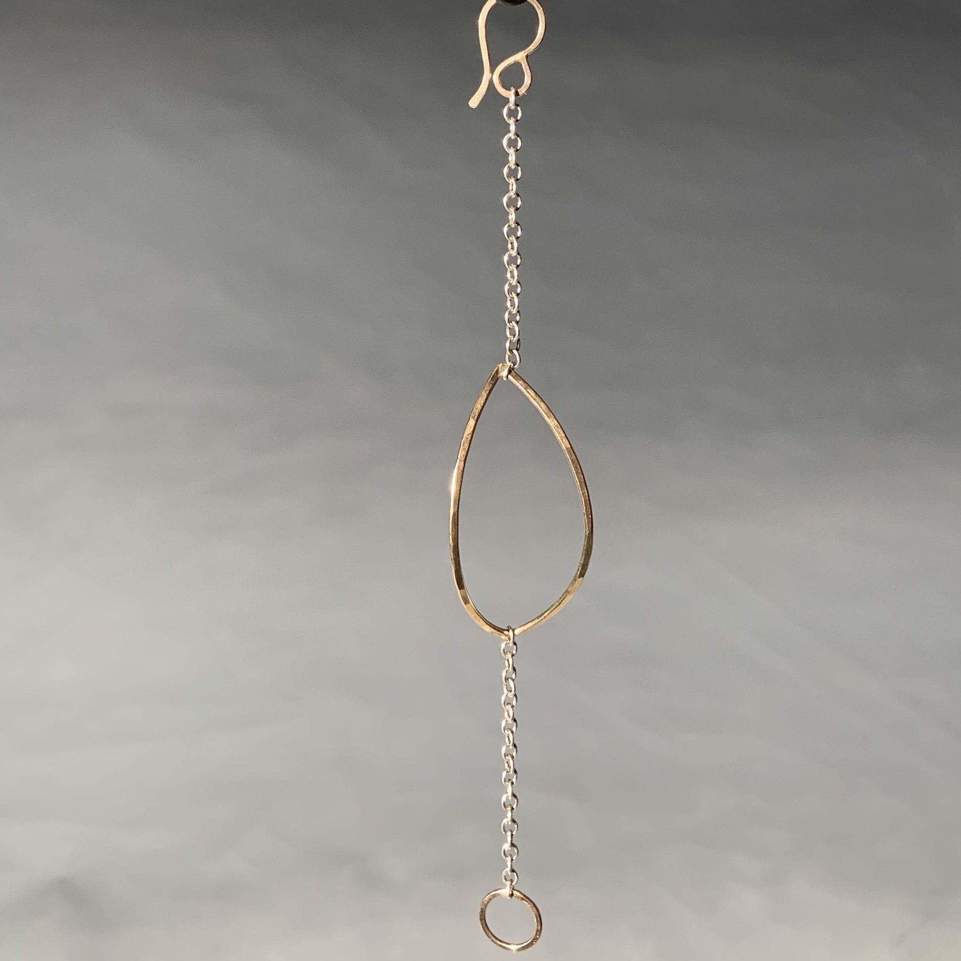 Gold and Sterling Link Bracelet - Image 3