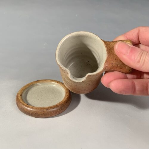 Maple Syrup Pitcher with Saucer - Image 2