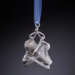 The League of NH Craftsmen's 2017 Annual Ornament.