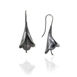 Weigela-Dangles-darkened-sterling-silver