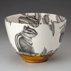 Zindel-Laura-Large-Bowl-with-Chipmunk