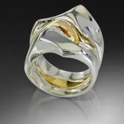 Marble-Cynthia and Nugent-David-R711-14K-Gold-and-Sterling-Silver
