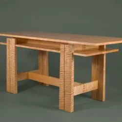 Maynard-Peter-Post-Deco Brutalist Partner's Desk