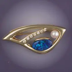 Pacht-Orin-opalbrooch