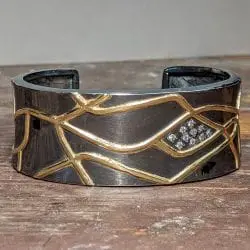 Richter-Paul-Pathways-Diamond-Cuff-Bracelet