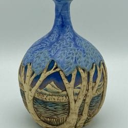 Cummings-Birch-Cynthia-Blue Vase